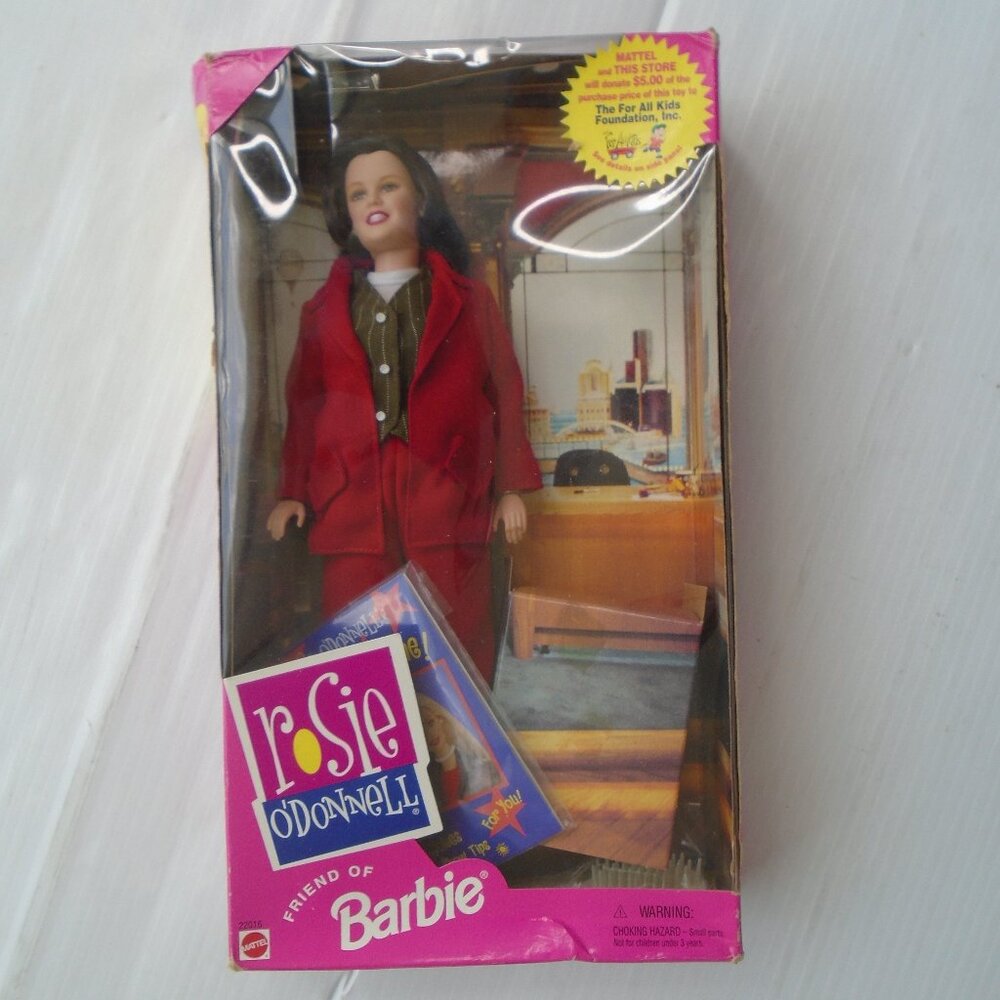 1999 Mattel Friend Of Barbie Rosie O'Donnell Mattel 22016